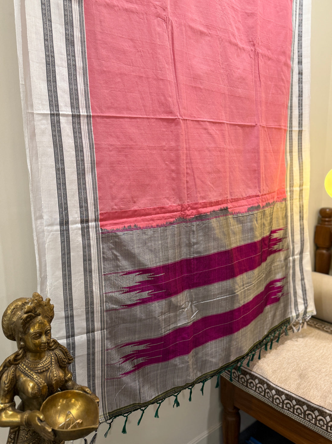 Indian ethnic cotton saree