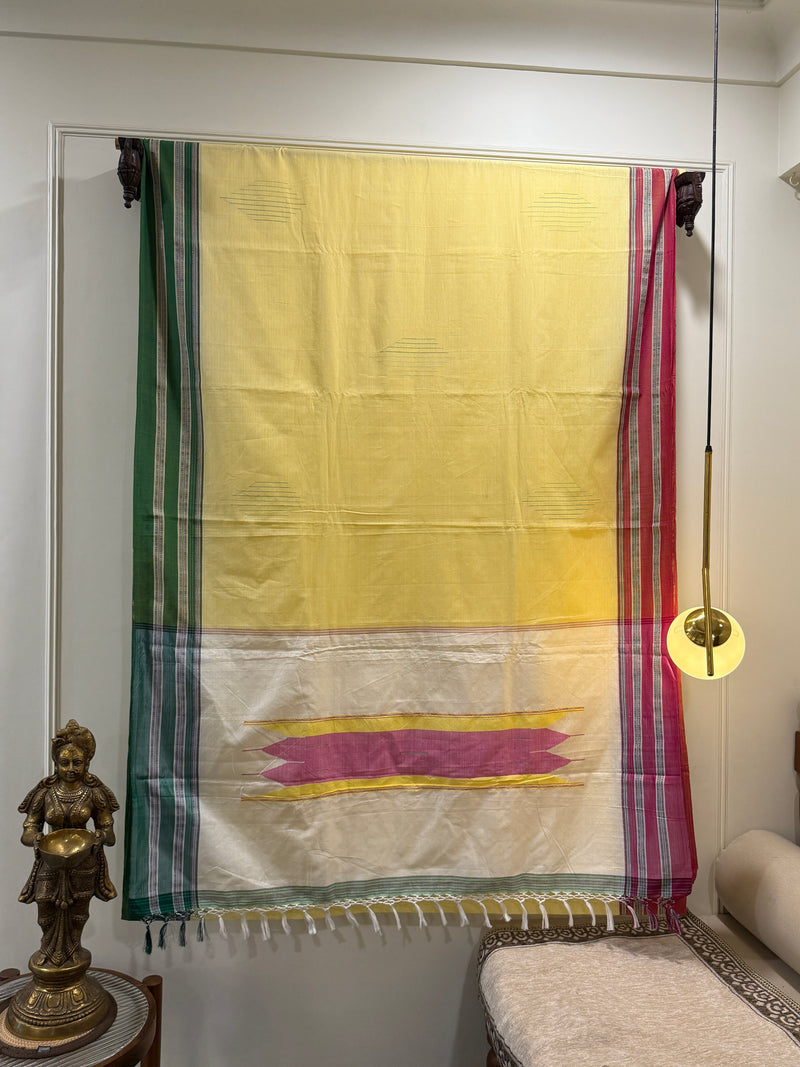 Soft cotton silk saree
