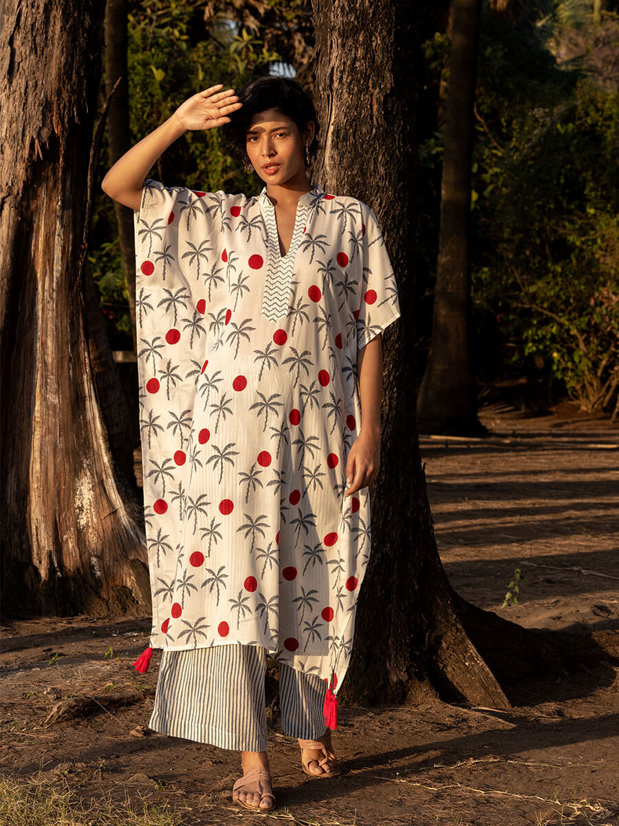 Modal Kaftan Kurta for Women