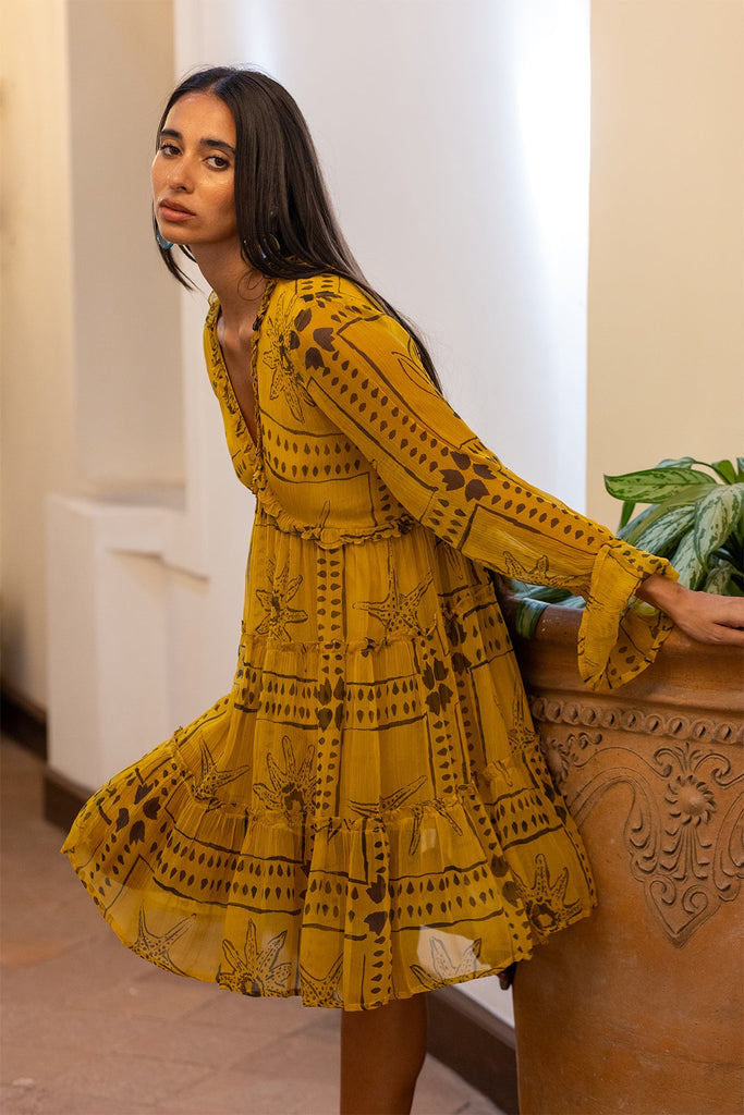 Women's Short Chiffon Lola Dress – Reet Lifestyle