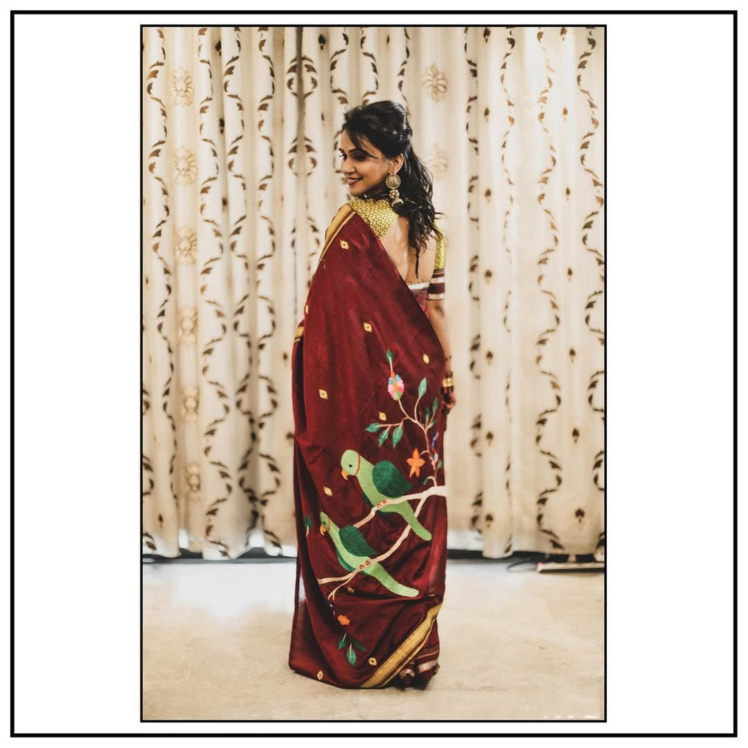 Khun saree with border