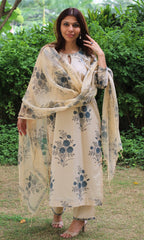Mughal print kurta set