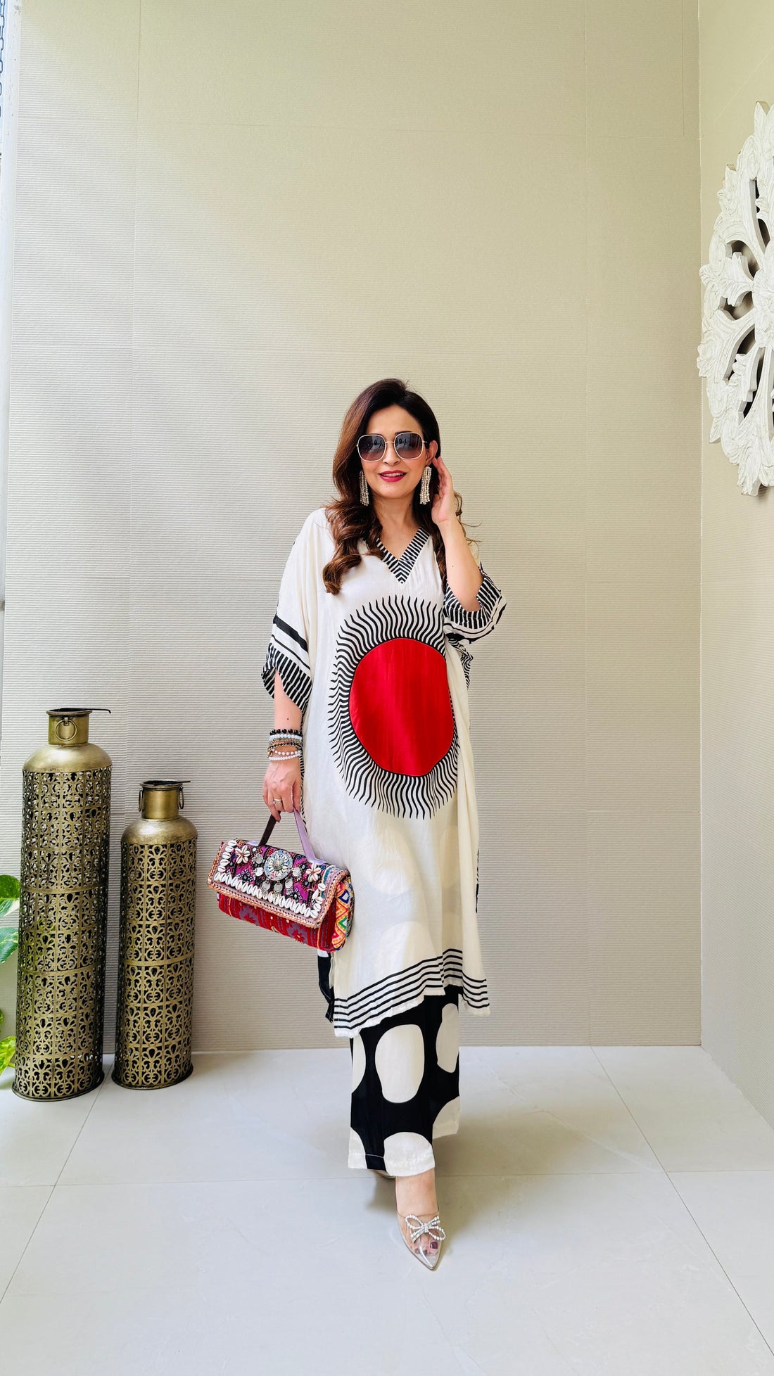 printed co-ord set for women