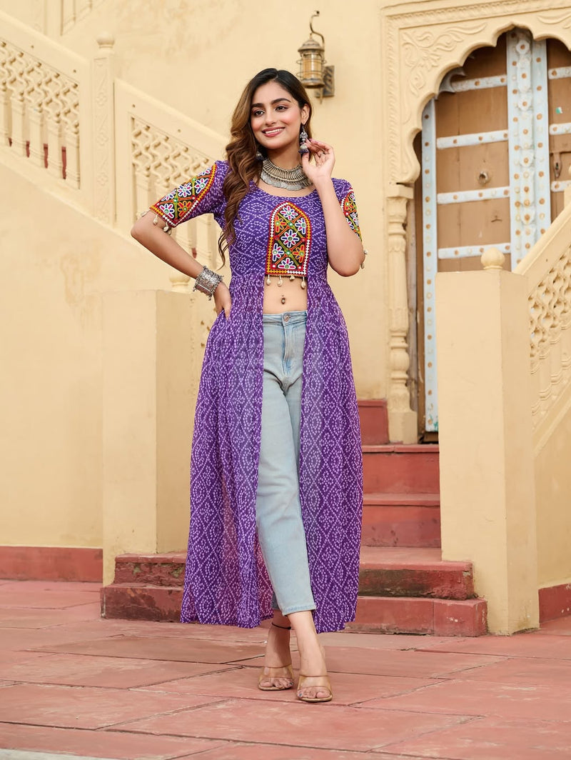 Women’s front open kurti