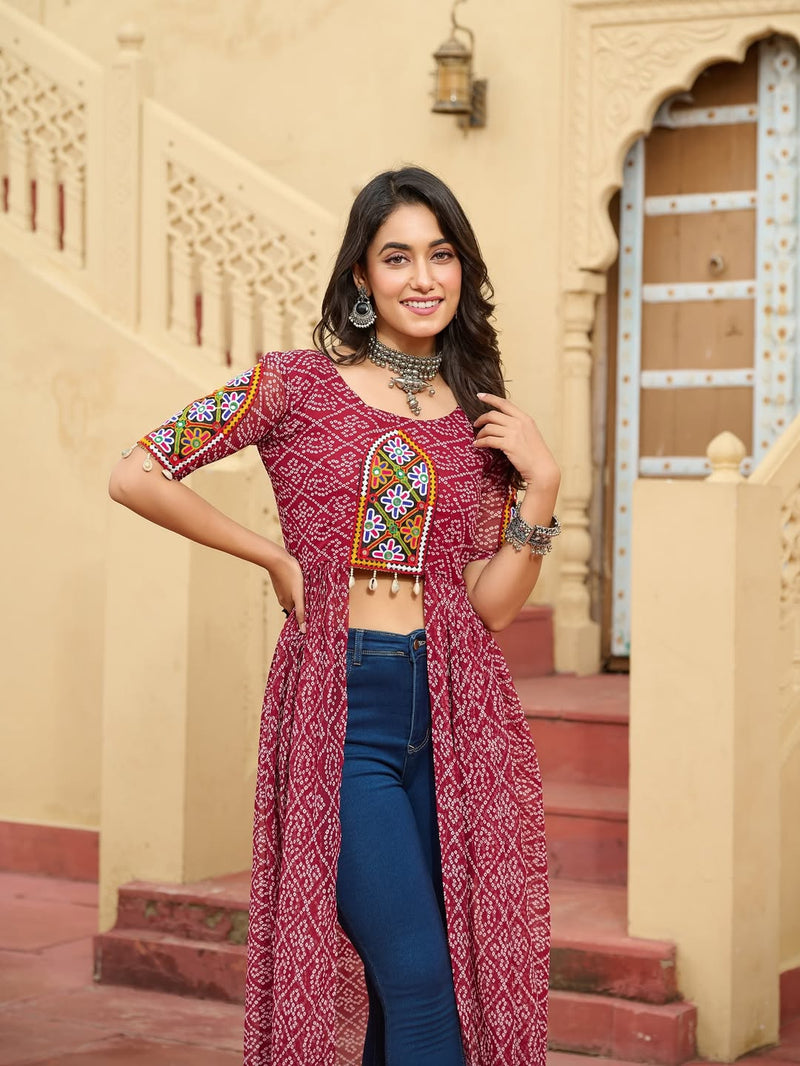 Women’s front open kurti