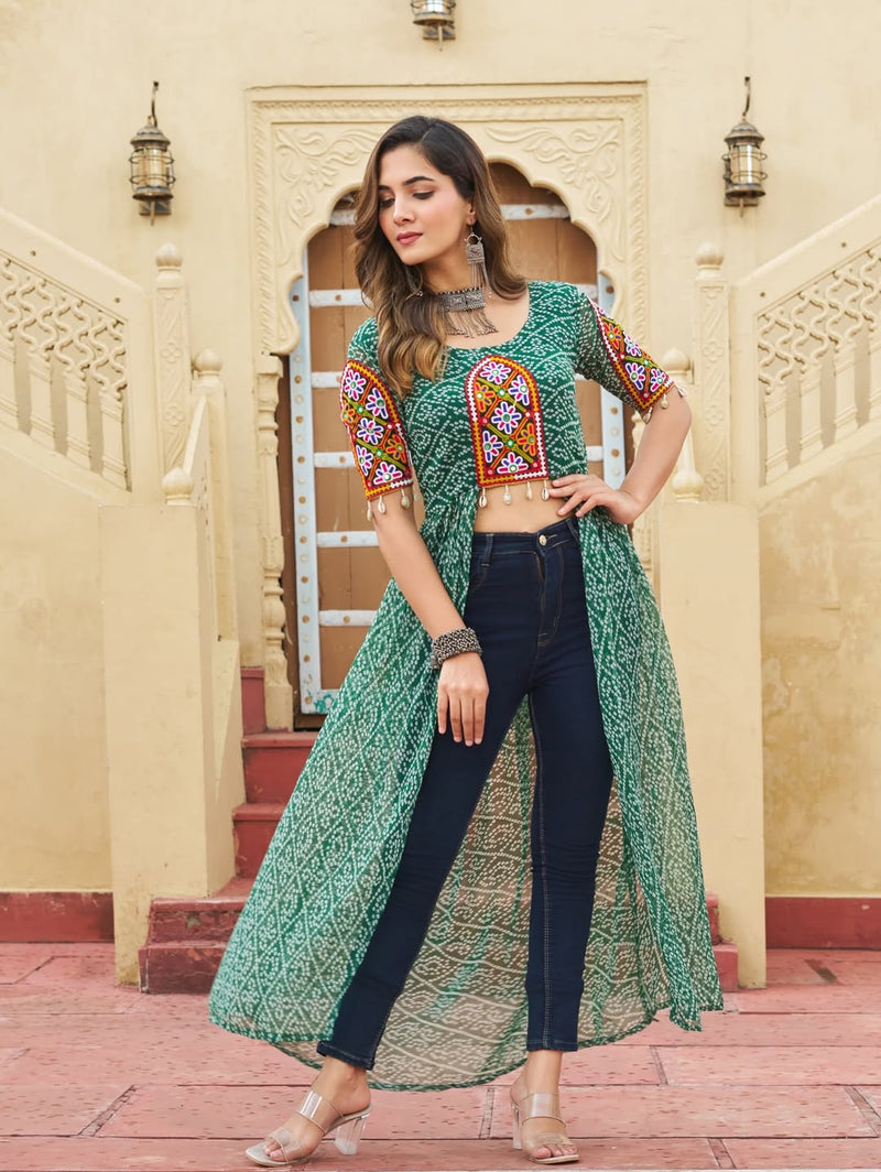 Kutchi patchwork kurti