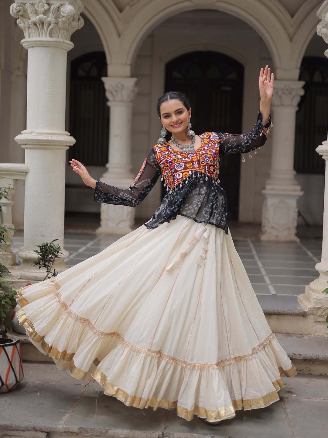Cotton lehenga set