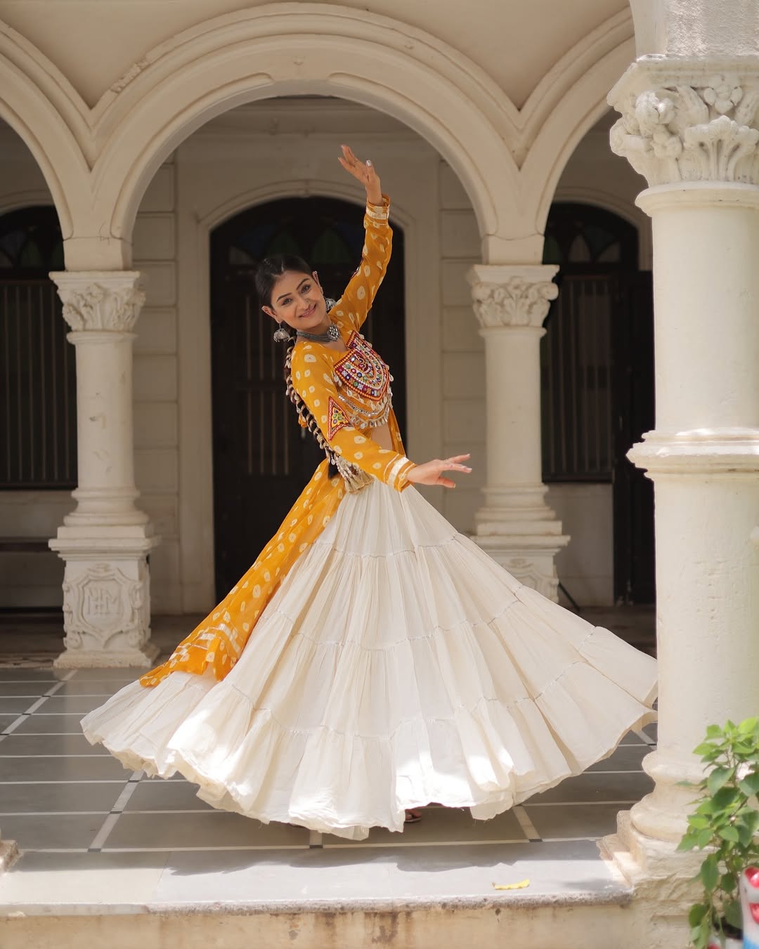 Cotton lehenga set