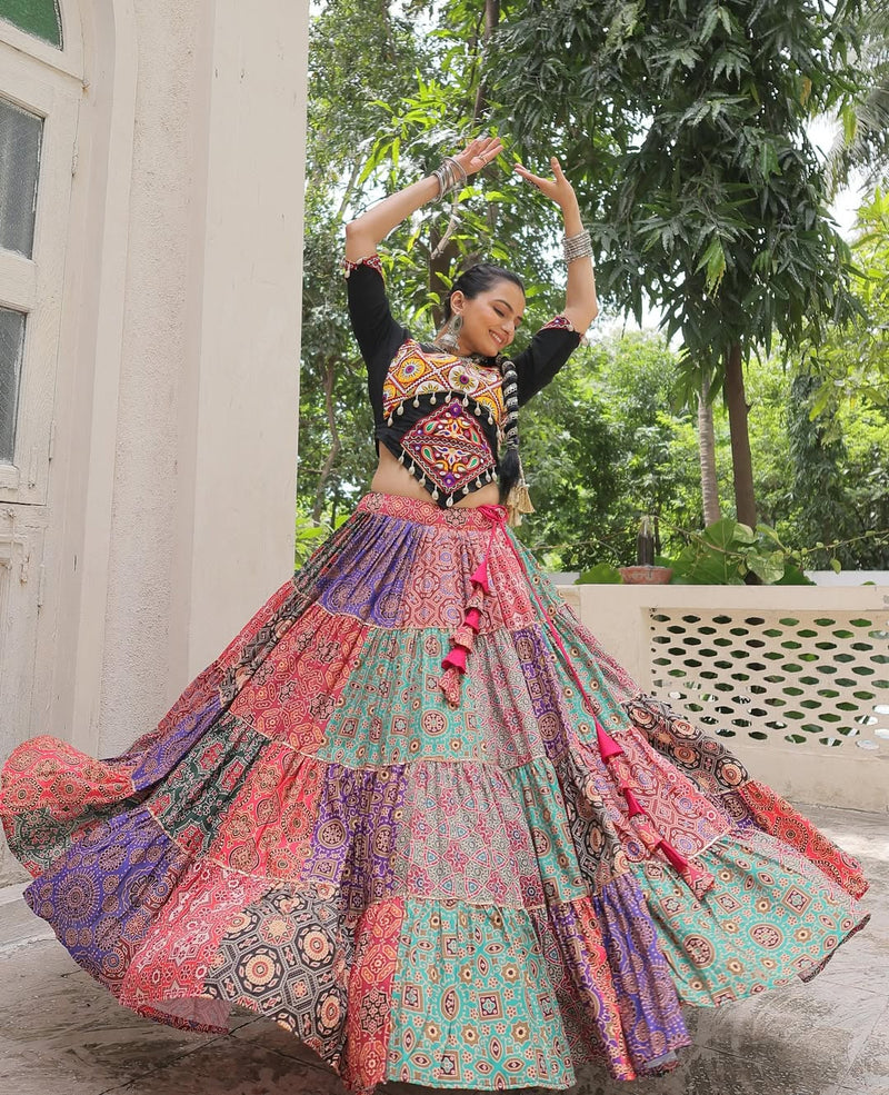 Multi-Color Navratri Lehenga Choli Set