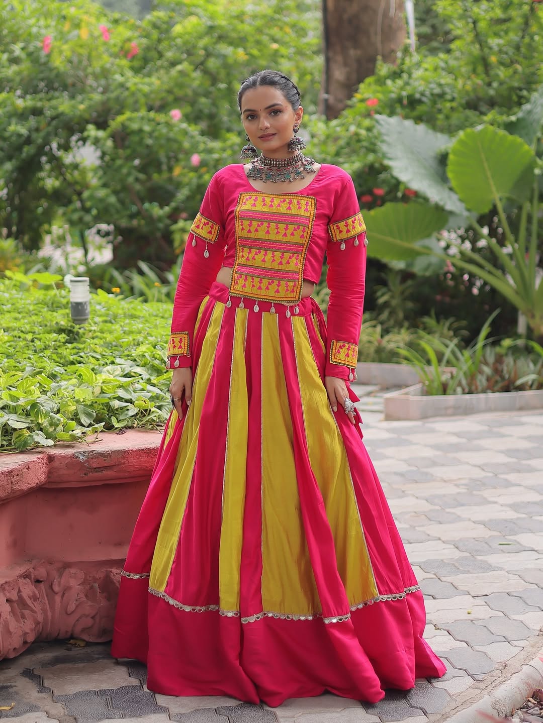 Festive lehenga choli set