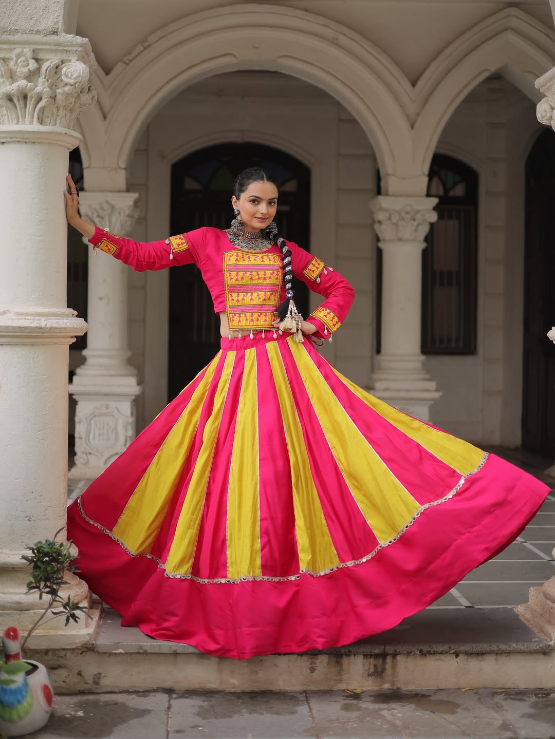 Kali stitched lehenga choli