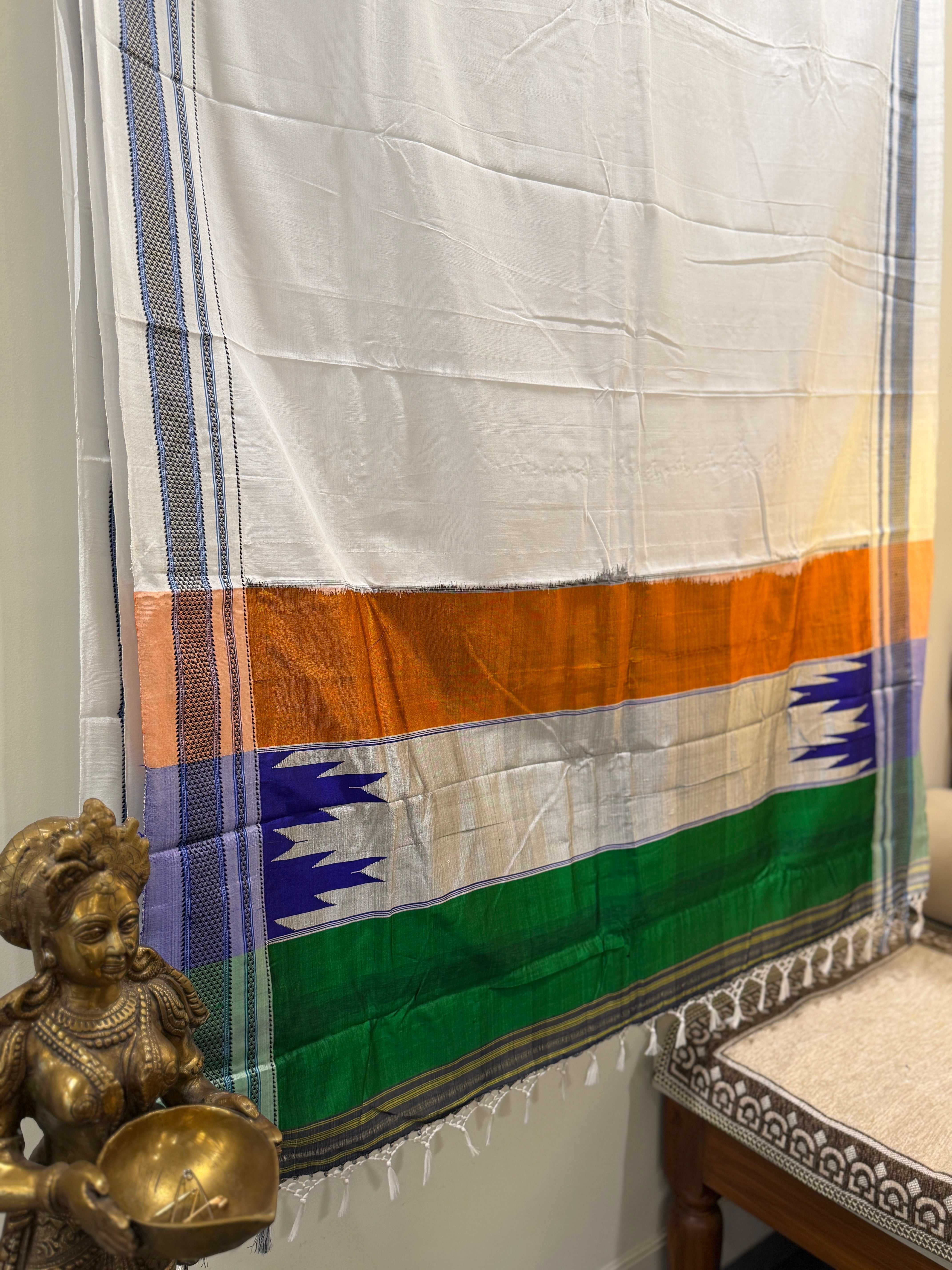 Ilkal silk cotton blend saree