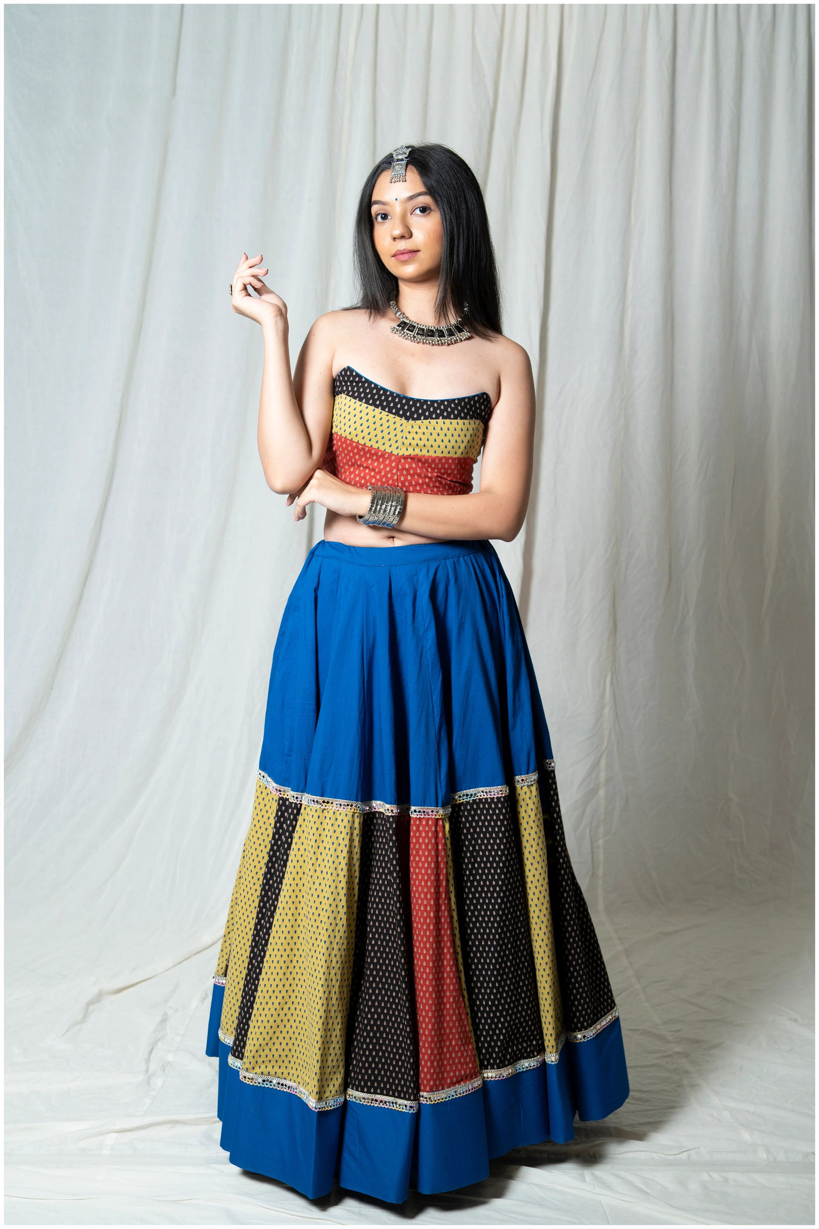 women’s festive skirt set