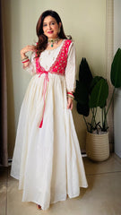 jacket style ethnic dress
