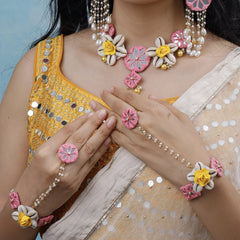 Traditional Handmade Bridal Haldi Jewelry Collection