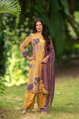 reversible muslin suit