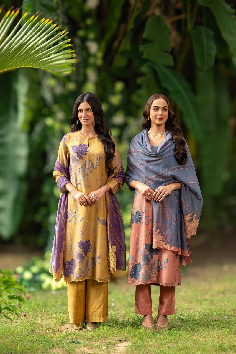 dip wash muslin suit