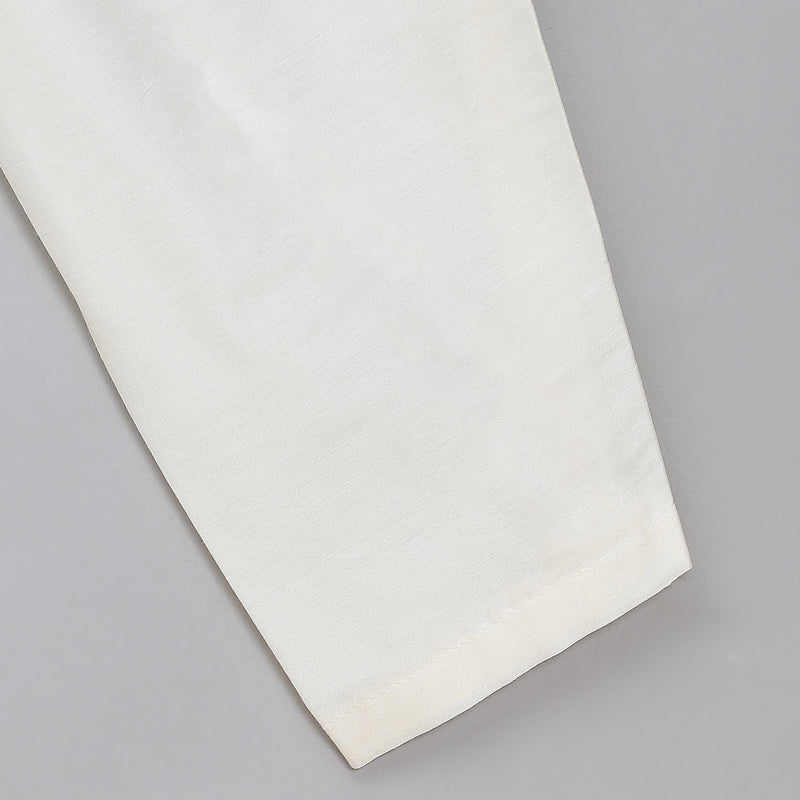 Yellow Boys Kurta Pyjama with Printed Jacket