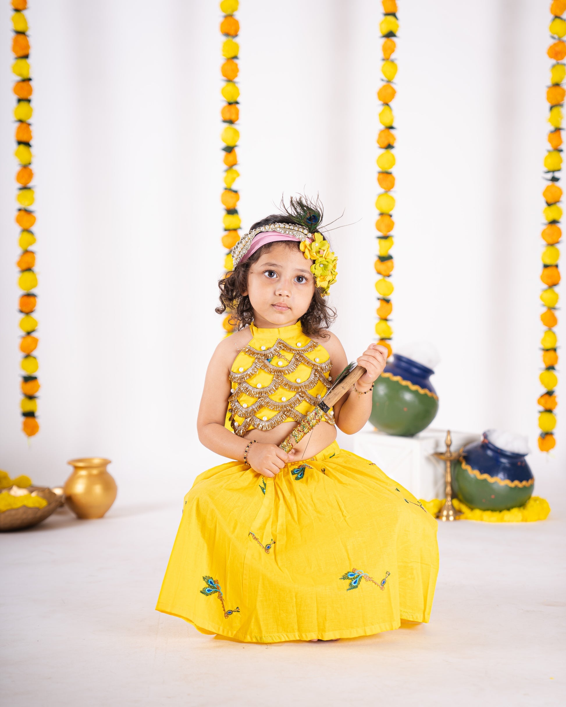 Janmashtami outfit for girls
