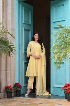 Spring cotton suit set