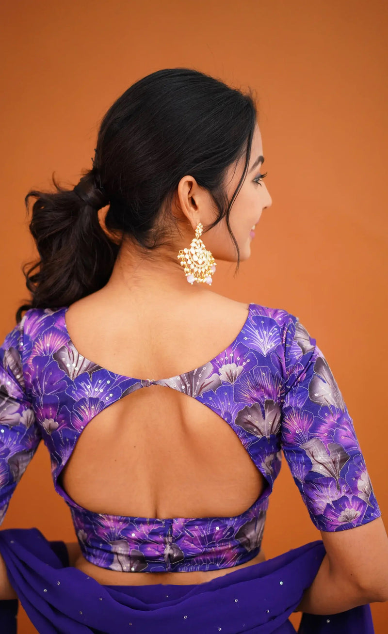 dark purple ethnic set