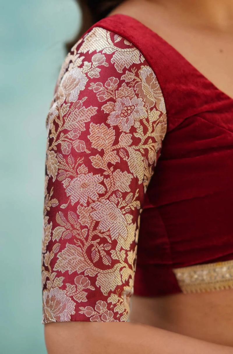 zari work top