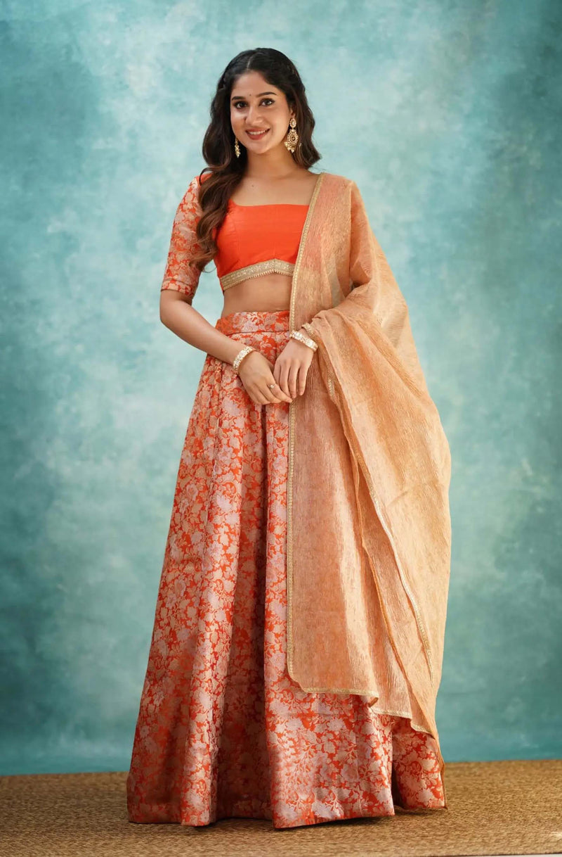 Banarasi silk outfit